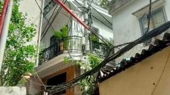 BÁN NHÀ 6 TẦNG THANG MÁY LỖ GÓC  ĐƯỜNG HOÀNG HOA THÁM 37M2