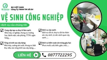 Dịch Vụ Vệ Sinh Công Nghiệp - Cung Cấp Tạp Vụ