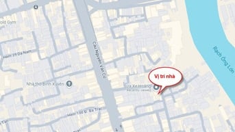 Cho thuê nhà nguyên căn hẻm 109 Dương Bá Trạc, Q.8