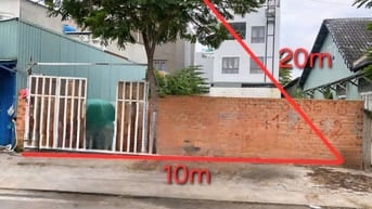 (Phát Mại) MT Đào Sư Tích (10x20) gần cầu Phước Lộc