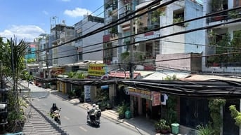 Nhà mặt tiền đường 12m - 5x20 - 5PN khu phân lô quân đội H.Thông Tây
