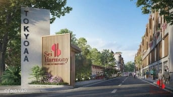 Sei Harmony, Khu nhà phố compound mặt tiền Lê Tấn Bê