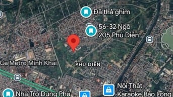 Bán đất thổ cư tại Phú Diễn Bắc Từ Liêm Hà Nội giá 9,8 tỷ