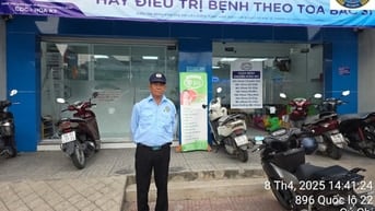 Cần tuyển bảo vệ làm việc Phòng khám 315