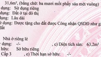 Cần bán nhanh nhà phố Hàng Muối