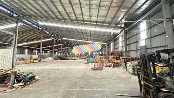 Cho thuê xưởng KCN thuộc huyện Bến Lức, DT KV : 12.500m2, XD : 7.000m2