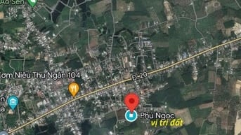 Chính chủ cần bán lô đất Phú Ngọc xác nhập thị trấn 6x25m 590tr
