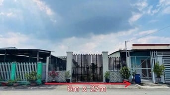 Lô đất thổ cư (6x27) mặt tiền Trần Tử Bình, xã Tân Thông Hội, Củ Chi. 