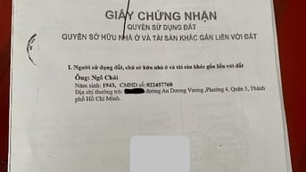 Bán nhà 4 tầng 300m2 Gần ĐH Sư Phạm- ĐH sài gòn. 338/xx An Dương Vương