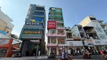 CHO THUÊ NHÀ NGUYÊN CĂN MẶT TIỀN NGUYỄN TRÃI KHU VIP Nhất Q5.  7TẦNG