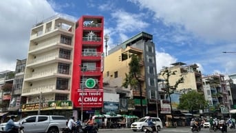 Mặt tiền Hậu Giang - Quận 6. DT: ( 4 x 31m ) CN: 121m2. Giá: 17,5 Tỷ