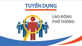 CẦN GẤP NAM NỮ  LĐPT KHU VỰC TPHCM