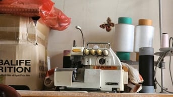 MÁY VẮT SỔ CŨ 2kim 5 chỉ, mô tơ bom SIRUBA 747F