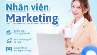 TUYỂN GẤP NHÂN VIÊN MARKETING – LĨNH VỰC MỸ PHẨM