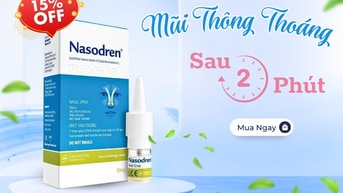Nasodren - Xịt Xoang Thảo Dược Từ Châu Âu