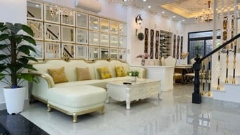 Nhà đẹp gần Phú Mỹ Hưng 100m2 4 tầng hẻm 6m Huỳnh Tấn Phát Quận 7 9 tỷ