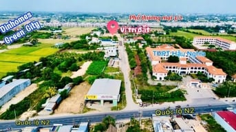 Bán đất thổ cư 125m² gần Vinhomes Hậu Nghĩa. Giá chỉ 2.9 tỷ, SHR, xây 