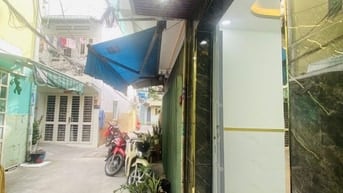 Nhà mới ở ngay Hậu Giang-Q6 gần chợ phú lâm- không lộ giới