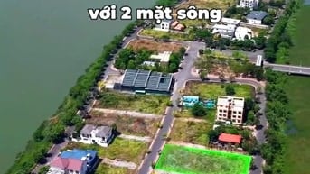 BÁN LÔ BIỆT THỰ MẶT TIỀN SÔNG TẠI ĐÀ NẴNG 450M2 GIÁ TỐT NHẤT