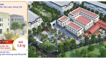 Chính chủ 0904651083 - Kiốt Hồng Hải, Văn Lâm - 02 mặt tiền - 1,9 tỷ