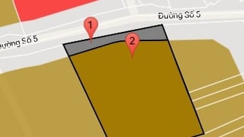Bán đất mặt tiền đường 5 tăng nhơn phú B