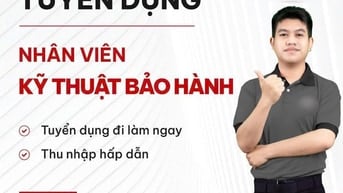 CTY CP THIẾT BỊ VIỄN ĐÔNG Tuyển NV sửa chữa bảo hành và NV thủ kho
