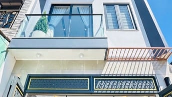 Nhà 52m2 Dương Bá Trạc, P1, Q8. Xây 1trệt 3lầu, gần trường TH Rạch Ông