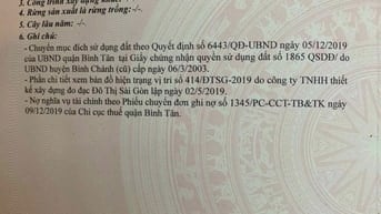Đất thổ cư P.Bình Hưng Hòa , Bình Tân 4ty3 