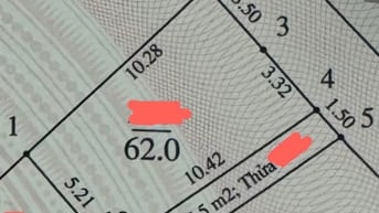 Cần bán đất full thổ cư, sổ đỏ cất két tại Ngọc Thuỵ, diện tích 62m