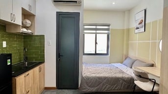STUDIO FULL NỘI THẤT CỬA SỔ TRỜI SÁNG THOÁNG NGAY CHỢ BẾN THÀNH