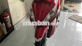 Honda vision màu đỏ-đen-bạc xe chính chủ số Tphcm