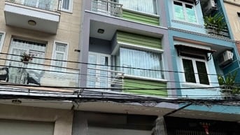 Cho thuê nhà 4x12m 3 lầu KDC Bông Sao P5Q8 