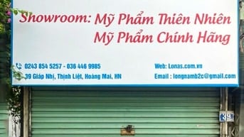 Cho thuê mặt bằng kinh doanh tầng 1 tại Giáp Nhị