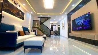 NHÀ BÙI VĂN BA 4,5 x 12 CHỈ  6,2 TỎI  NHÁNH HUỲNH TẤN PHÁT,QUẬN 7
