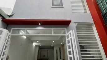 Bán nhà Hóc Môn sổ hồng riêng, 1 trệt 1 lầu, đường Phan Văn Hớn