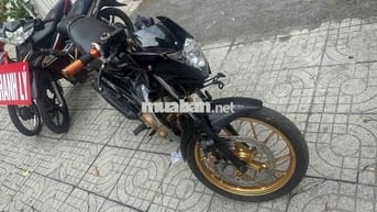 Xe máy Suzuki Raider, Đen - Xám