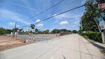 191m² ĐẤT MẶT TIỀN GẦN CẦU VƯỢT CỦ CHI ĐẦU TƯ HAY AN CƯ ĐỀU LÝ TƯỞNG!