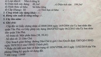 Bán Nhà Mặt tiền Nội Bộ 19 Dân Chủ Phường tân thành Quận tân Phú 