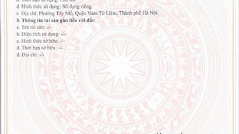 Bán đất thổ cư 50m2 Sổ đỏ chính chủ tại Tây Mỗ