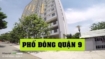 Cho thuê gấp CC Phố Đông - 81m2 - căn Góc - 2PN - nhà full NT giá 8tr 