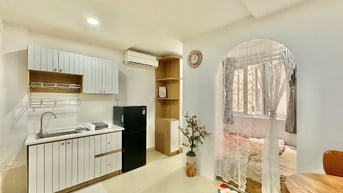 Phòng căn hộ siêu đẹp 1 phòng ngủ, PK đủ nội thất ngay Cầu Tân Định Q1