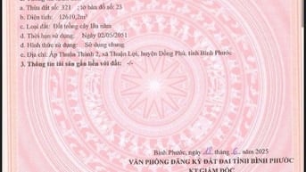  CHỦ KẸT TIỀN CẦN BÁN GẤP 1.2HA ĐẤT NHÀ VƯỜN - ĐỒNG PHÚ, BÌNH PHƯỚC 