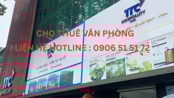 Cho thuê nhanh tòa nhà văn phòng giá cực sốc tại trung tâm quận Bình