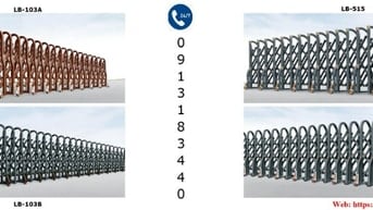 Cổng xếp điện tự động- Hàng nhập - 0913183440