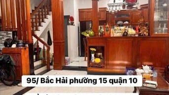 BÁN GẤP NHÀ NỞ HẬU BẮC HẢI, QUẬN 10