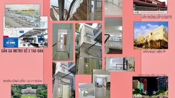 Bán nhà hẻm Nguyễn Thị Minh Khai, Phường Xuân Hòa, Quận 3, 3,6x11m