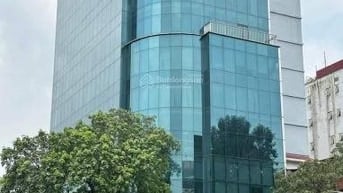 Bán tòa văn phòng phố Đại Cổ Việt 500m2 xây 9 tầng nổi 2 hầm lô góc