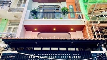 Vị trí đẹp gần chợ Gò Vấp. Nhà 38m² Nguyễn Văn Nghi, xây 1 trệt 3 lầu