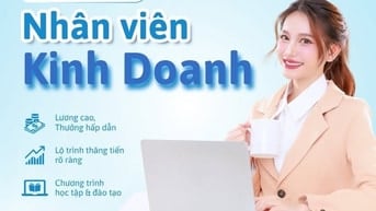 Tuyển NVKD tại Bình Dương lương 15 triệu trở lên, hỗ trợ hết mức