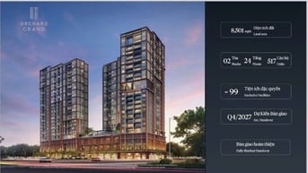 Orchard Grand Phân khu cao tầng cuối cùng của khu đô thị Sycamore 